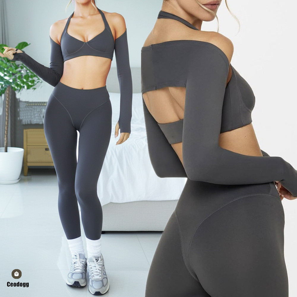 Yoga Fitness Zumba - 2/3PCS Naakt Gym Yoga Set Vrouwen