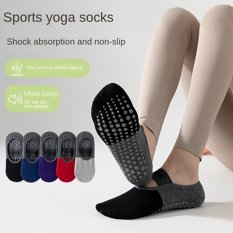 Yoga Fitness Pilates - 5 paar grensoverschrijdende professionele yogasokken, katoenen