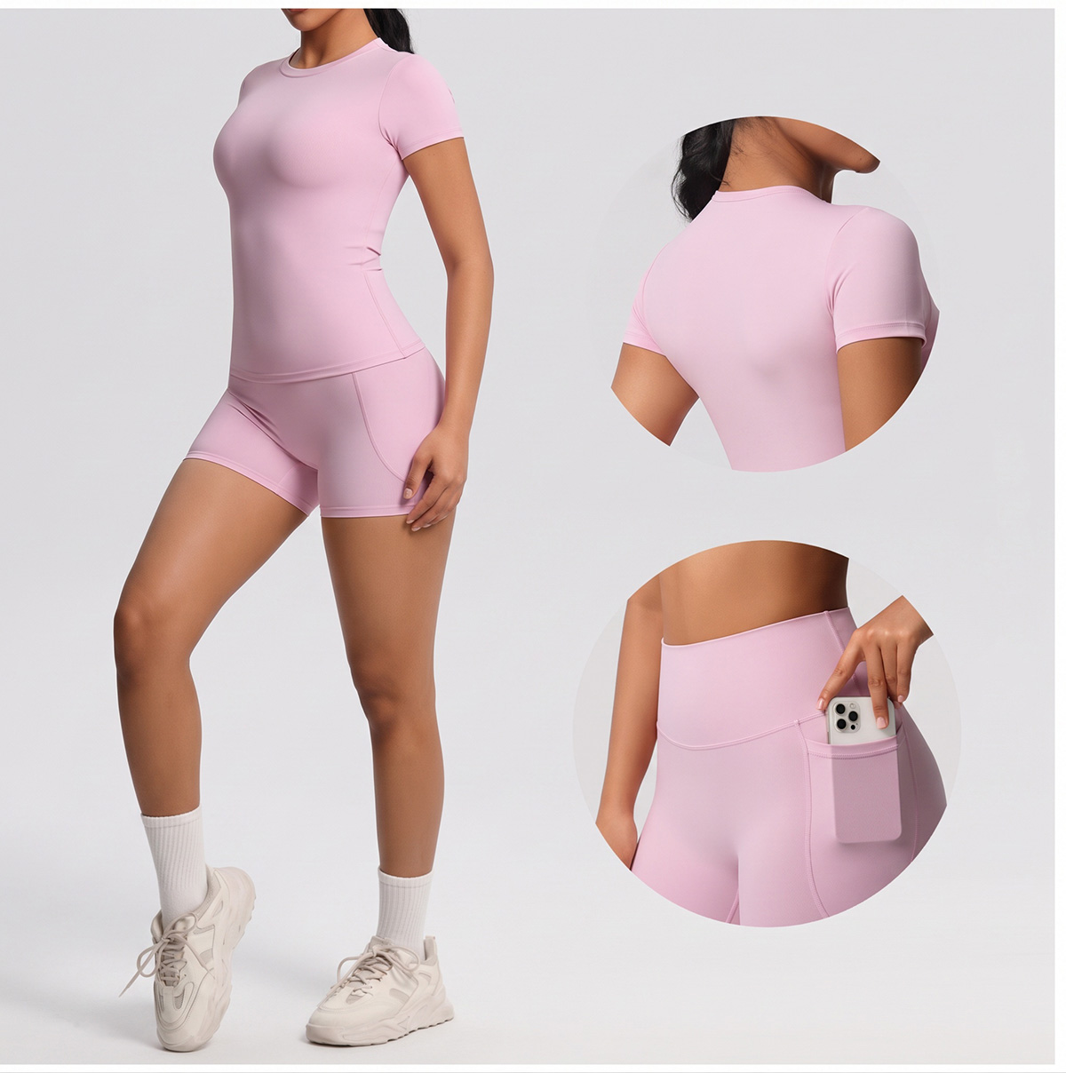 Yoga Fitness Set - Pocket Yoga Set Snel Droogende Ronde