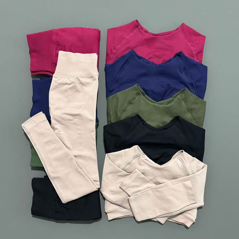 Yoga Fitness Set - 2-delig yogapak gymsportset dames sneldrogende fitnessset