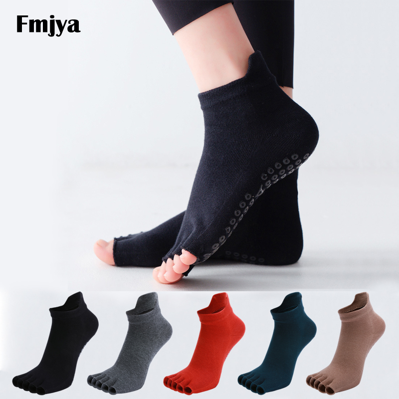 Yoga Fitness Gym - Yoga Sokken Half Teen Anti-Slip Siliconen