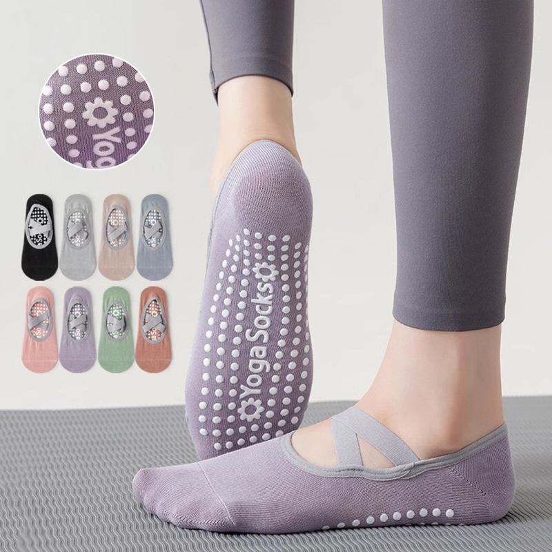 Yoga Fitness Pilates - Ademende Handdoek Bodem Yoga Sokken Vrouwen