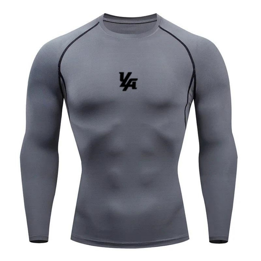 Yoga & Fitness With Faye The Well Being Studio Abbots Langley - Herensport compressie shirt met lange mouwen,