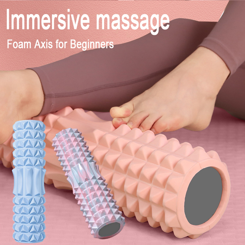 Yoga Fitness Wheel - Solid Foam Axis Yoga Post Massage