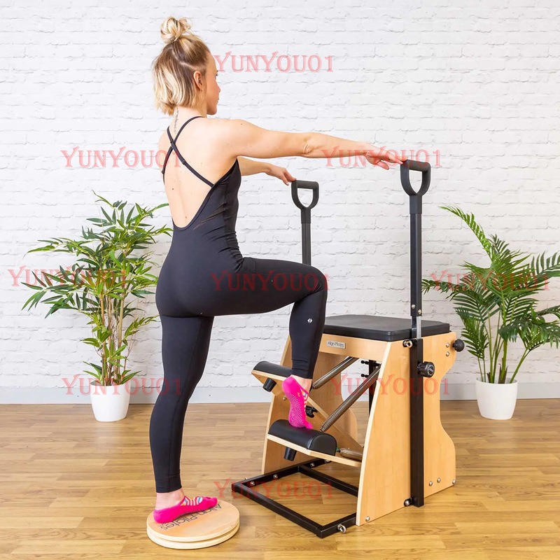 Massief houten Pilates roteren - Yoga Fitness Wheel recensie en prijs