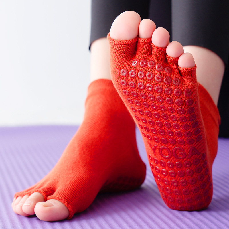 Yoga Sokken Half Teen Anti-Sli - Yoga Fitness Gym recensie en prijs