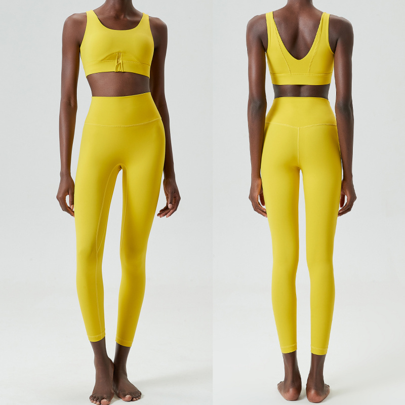 Tweedelige set rits yoga sport - Yoga Fitness Set recensie en prijs