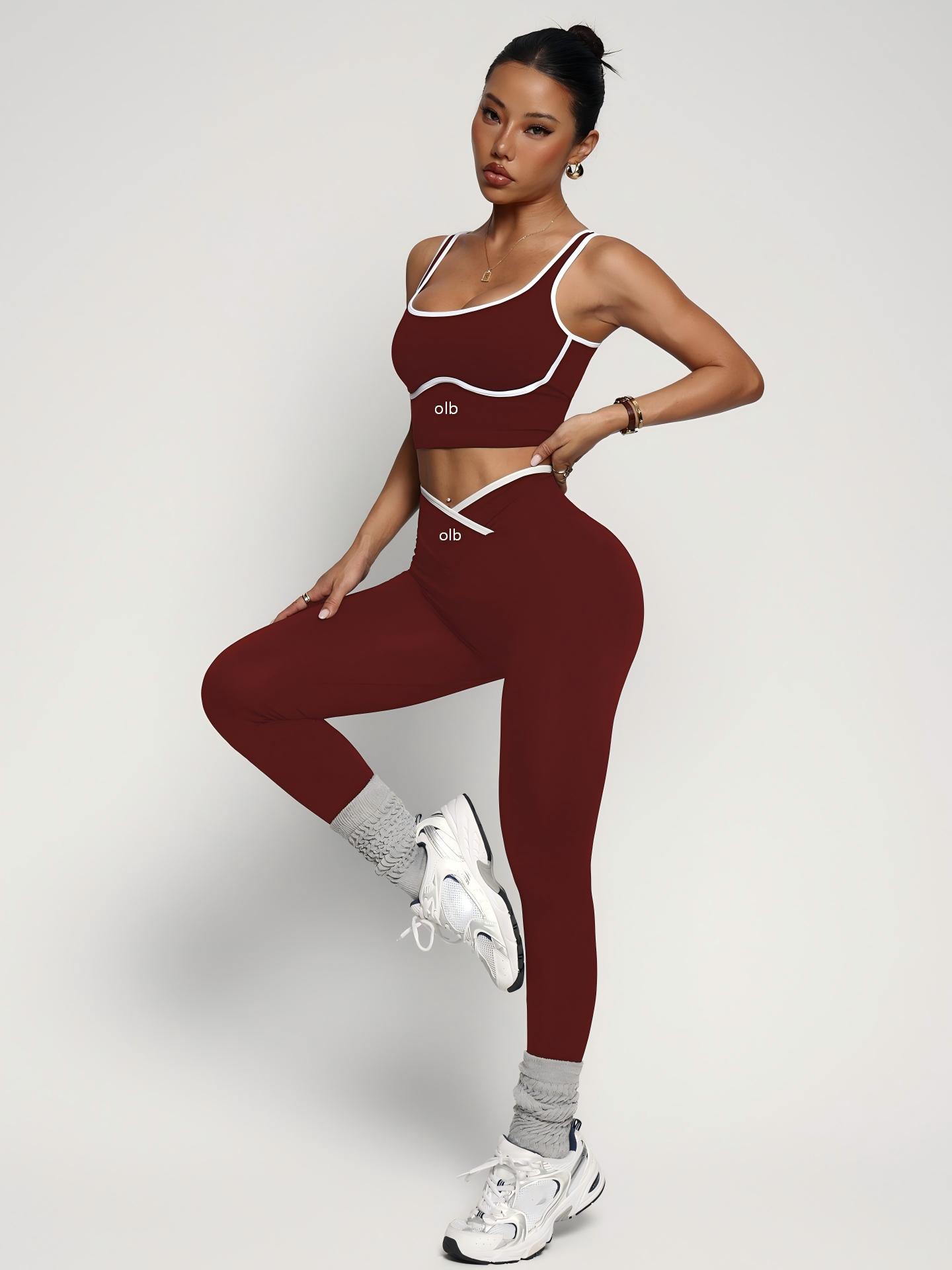 2-delig nieuw sportbeha-vest e - Yoga Fitness Set recensie en prijs