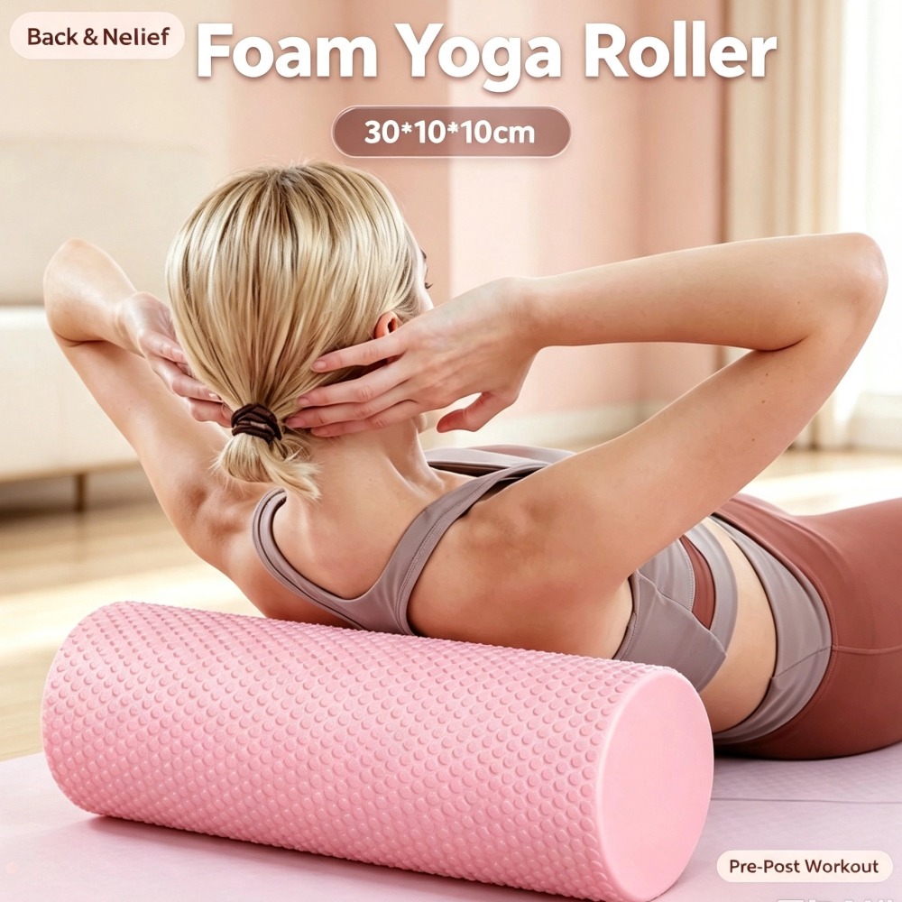 EVA Foam Yoga Roller 30cm Draa - Yoga Fitness Wheel recensie en prijs
