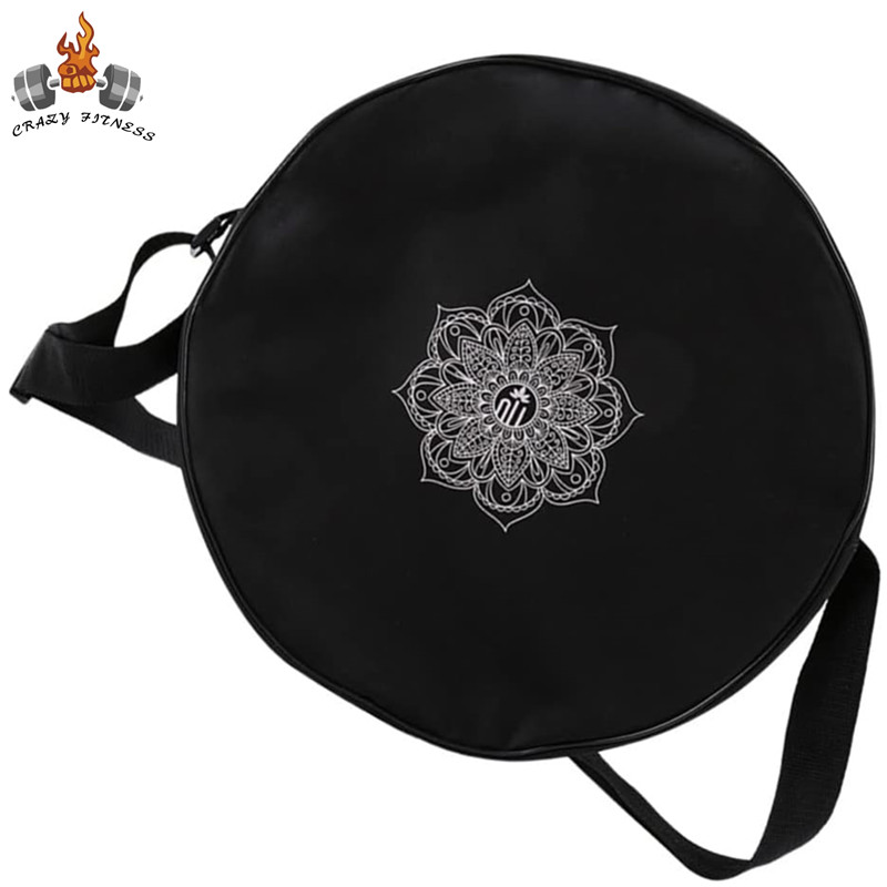 Yoga wieltas Nylon zwarte Mand - Yoga Fitness Wheel recensie en prijs
