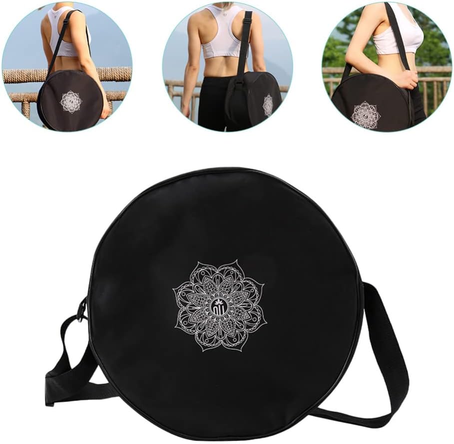 Yoga wieltas Nylon zwarte Mand - Yoga Fitness Wheel recensie en prijs