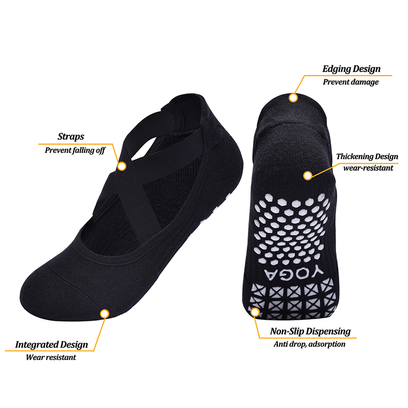 Dames antislip yogasokken sili - Yoga Fitness Pilates recensie en prijs