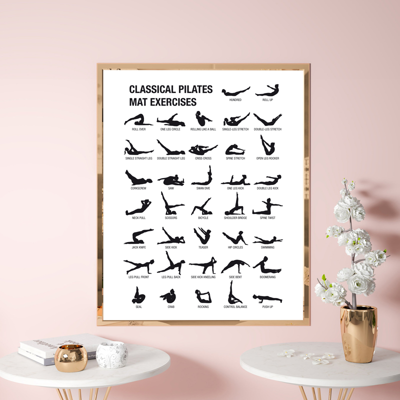 Frameloze Pilates Workout Graf - Yoga Fitness Pilates recensie en prijs