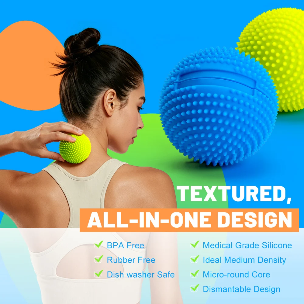 Voetneuromassagebal met meerde - Yoga Fitness Wheel recensie en prijs