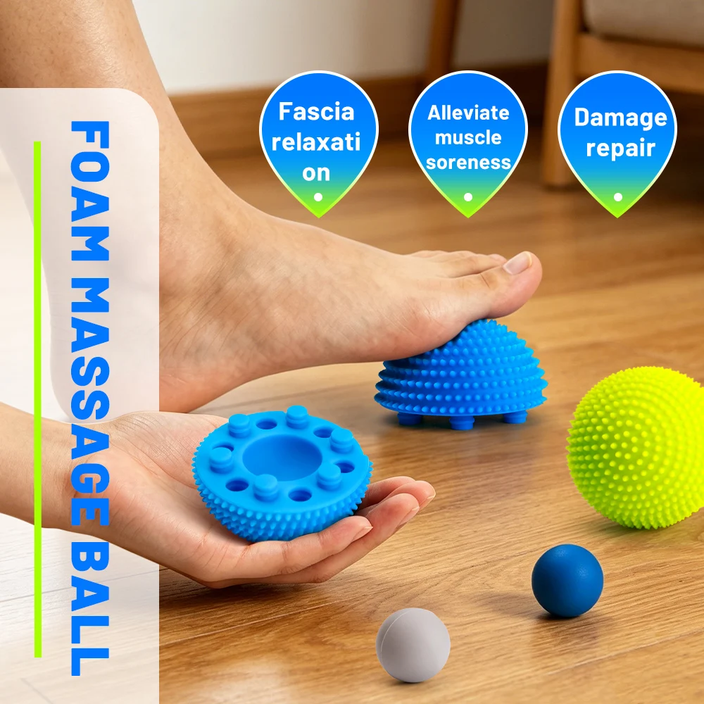 Voetneuromassagebal met meerde - Yoga Fitness Wheel recensie en prijs